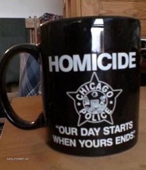 Homicide Dept Mug