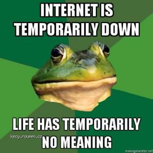 internet is down