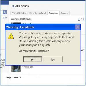 facebook ex warning