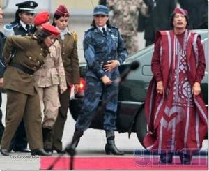 Kaddafi bodyguards