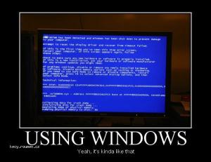using windows
