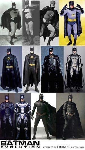 Batman evolution