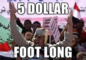 5 Dollar Foot Long