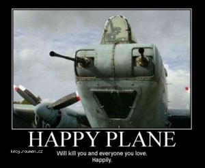 happy plane