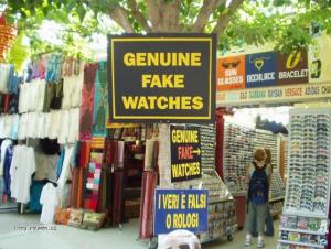 Genuine fake watches
