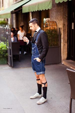 Hipster fashion blogger