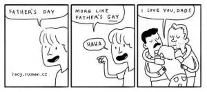 Fathers day cartoon