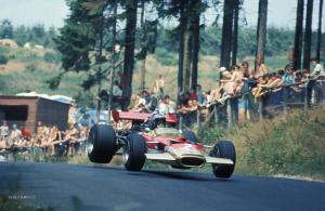 1969 Nurburgring  28Jochen Rindt Lotus 49B 29