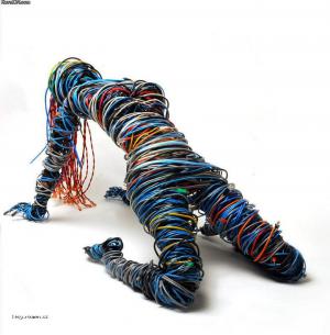 woman cable art0