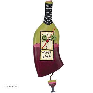 wine clock time