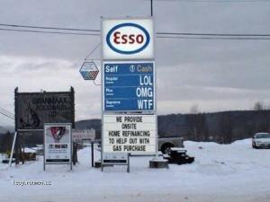 OMG  Gas prices LOL  Sign FTW