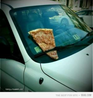 parking pizza
