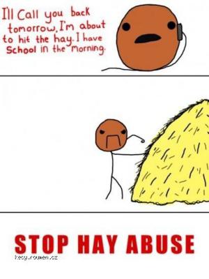 Stop hay abuse