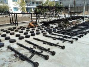 Confiscated Weapons from Taliban Fighters2