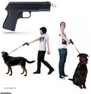dog gun