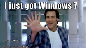 i just got windows 7