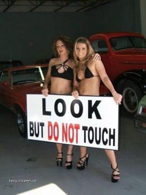 Look but do not touch