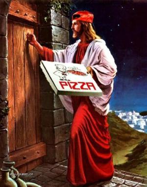 He Delivers Hope and Pizza
