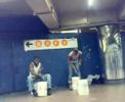 New York - bubeníci v metru 