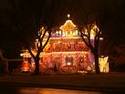  USA - Vánočně osvětlený dům III.  