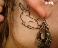  OBRÁZKY - Originální tetování na uších 