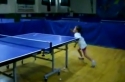  Stolní tenis - Šestiletá dívka 