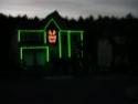  Světelná show  #2 - dům - Halloween 