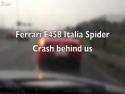  Bouračka Ferrari na dálnici 