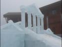  Ledový chrám z 50 tun ledu 