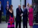  Setkání Trupma a první dámy Polska 