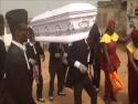  Pohřební průvod na ghanský způsob 