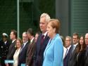  Angela Merkelová se na setkání opět třásla 