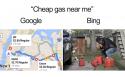  GALERIE - Srovnání Google vs. Bing 