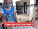    Na očkování v Brazílii     