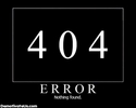 Chybové hlášky 404