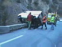 Autonehoda v horách