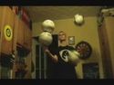 Borec - Žonglování s fotbalovými míči