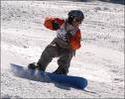 Borec - 3-letý snowboardista