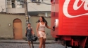 Coca Cola - náklaďák štěstí