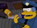 Simpsonovi - obluda s modrejma vlasama