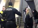 Městská policie Praha - potyčka v metru