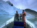 Pád ledovce - nebezpečně blízko