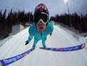 GoPro - Skok na lyžích