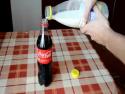 Pokus - Coca Cola + mléko