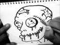 Návod - Jak nakreslit zombie (hlavu)