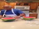 NÁVOD - rychlé porcování melounu