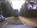Bělorusko - ujíždějící šílenec s kamionem
