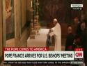 Papež a jeho trik v kostele
