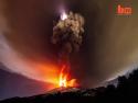 Sopka Etna v akci