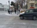Turci neznají ledovku na silnici